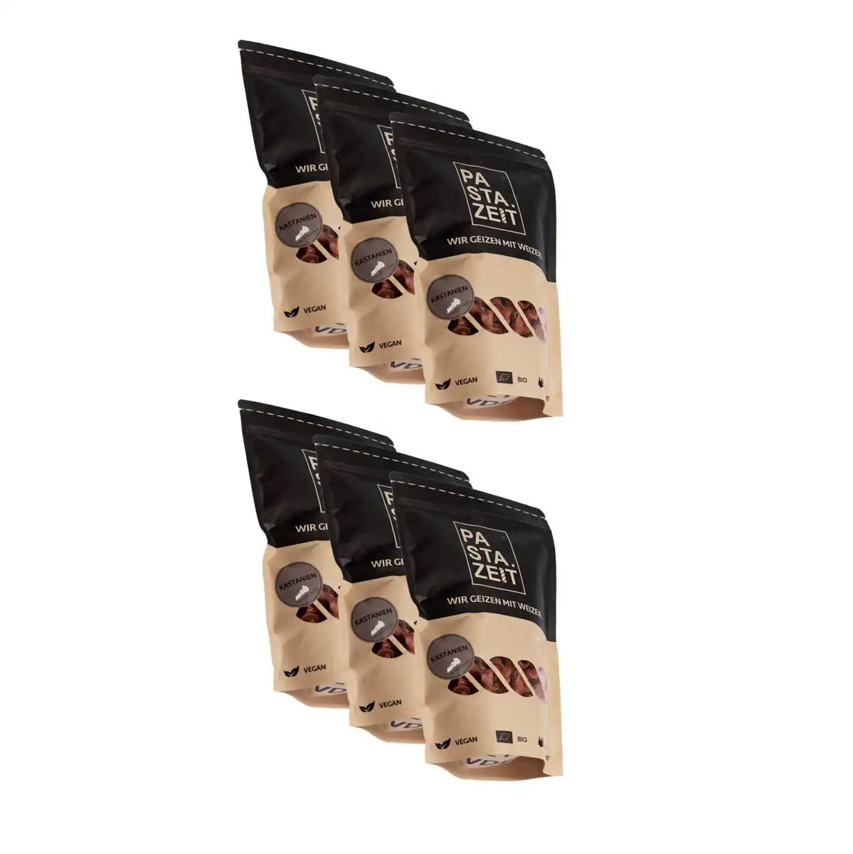 6er Packung Kastanien Campanelle