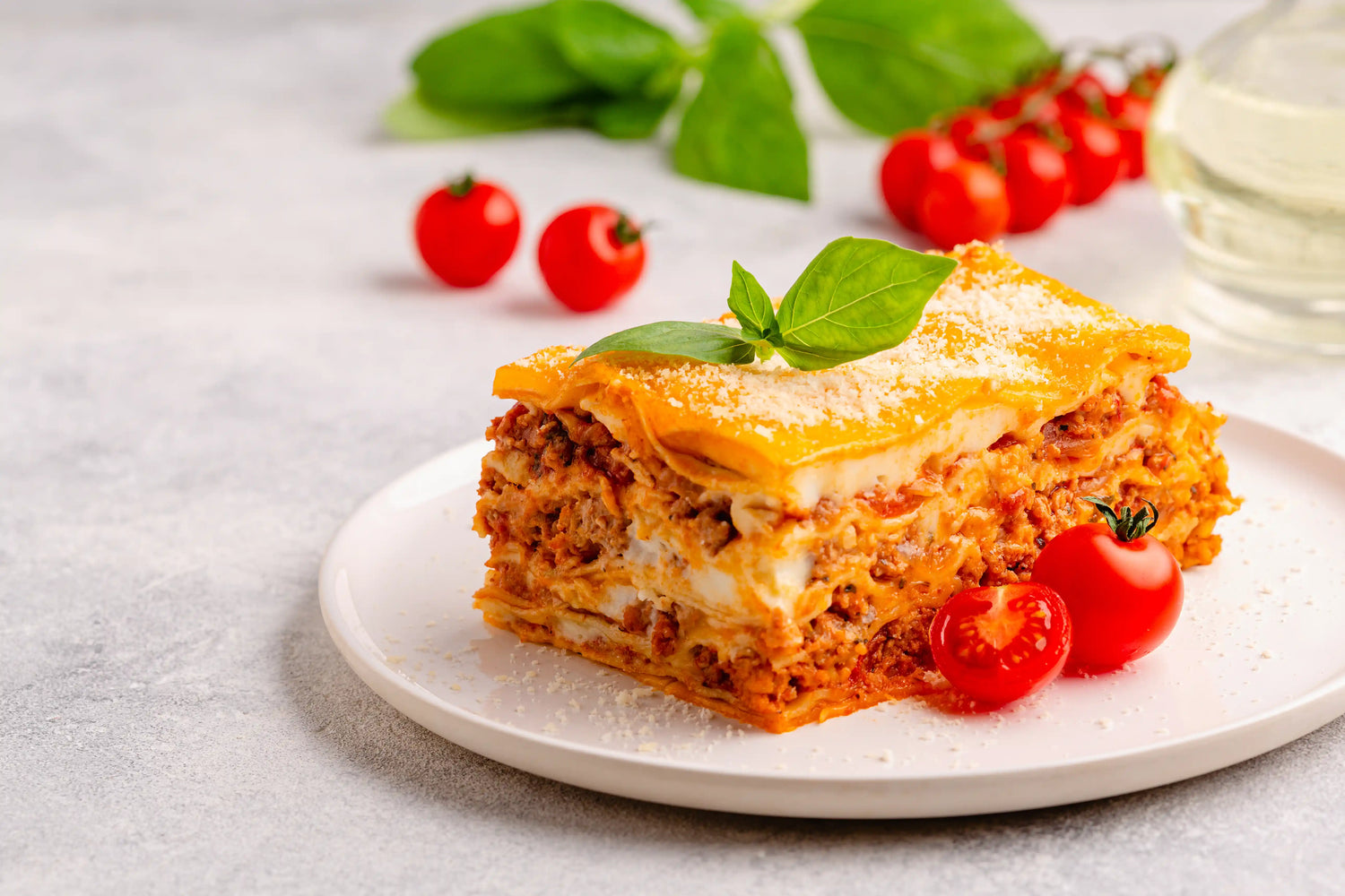 Vegane Lasagne mit Rote Linsen Lasagneblättern