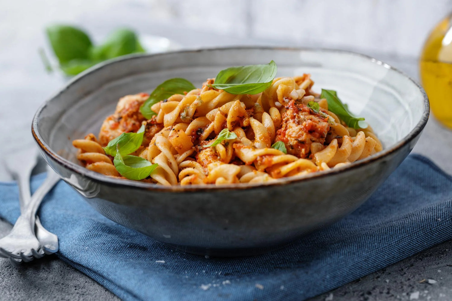 Vegane Bolognese Sauce mit Kastanien Campagnelle