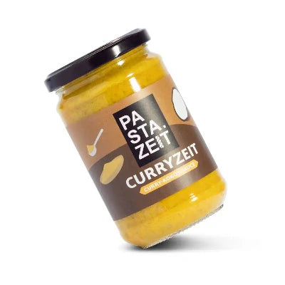 Dieses Produkt enthält 290g Curry Kokos Sauce